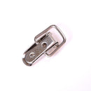 5Pcs J107 Hardware Cabinet Boxes Spring Loaded Latch Catch Toggle Steel Hasp OH
