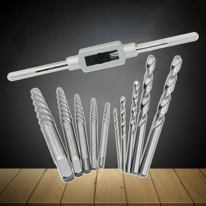 Screw Extractor 11Pcs/set Broken Bolt Remover Drill Guide Set Tool Newest Useful