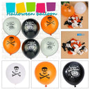 100pcs Mixed Halloween Birthday Party Decoration Supplies Latex Balloons