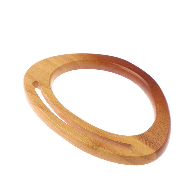 1Pc Wooden Bag Handle Replacement Diy Bag Purse Making Handbag Accessories P Hn