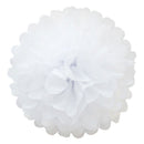 5X White Paper Tissue Pom Poms Balls for Weddings Home Party Decor Lantern HF JR