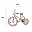 Lovely Brooch Pin Fashion Bike Buckle Bicycle Pectoral Flower Brooche HES