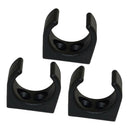 3x Marine Boat Nylon Clips For Ladder Paddle Pole Light Hook Stowing Bracket