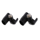 2 Pieces Plastic Hiking Pole Quick Flip Lock for 16mm 18mm Walking Trekking