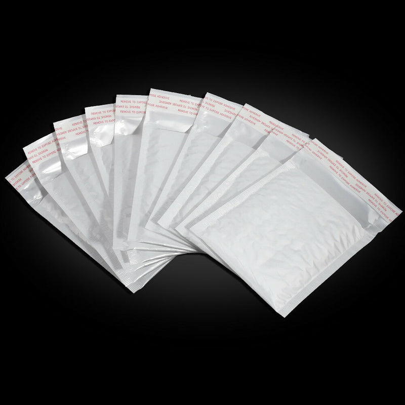 10PCS Pack Poly Bubble Mailers Padded Envelopes  Mailing Bags Self Seal