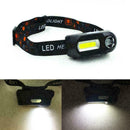 12 COB Outdoor Lighting Head Led Camping Fishing Lamp Torch Headlight New