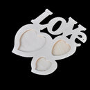 Lovely Wooden Hollow Love Photo Picture Frame Home Decor Art DIY Craft VQ JR