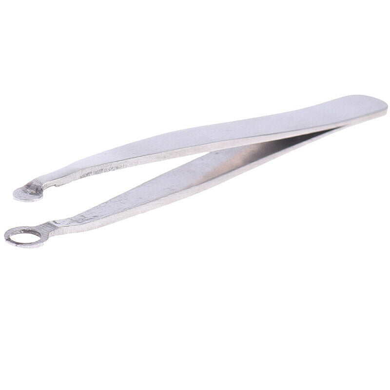 Eyebrow Tweezer Cool Stainless Steel Round Tip Eyebrow Hair Removal TweezersBX
