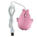 Mini Mouse 1200 Dpi Cute Dolphin Optical Wired Usb Game Mouse Pc Notebook M U9K2