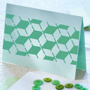 DIY Fondant Coffee Stencils Cake Decorating Spray Mold Scrapbooking Decoration
