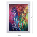 5D DIY Special Shaped Diamond Painting Butterfly Cross Stitch Embroidery