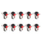 10X 6.35mm Female Jack Socket For Audio Microphone Cables Connectors