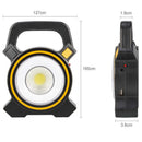 Solar Portable Rechargeable LED Flood Light Outdoor Garden Work Light UXU