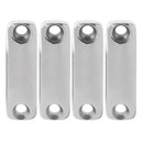 4 Pcs Stainless Steel Bimini Boat Top PAD EYE,Eye Strap,Tie Down,Kayak Deck Loop