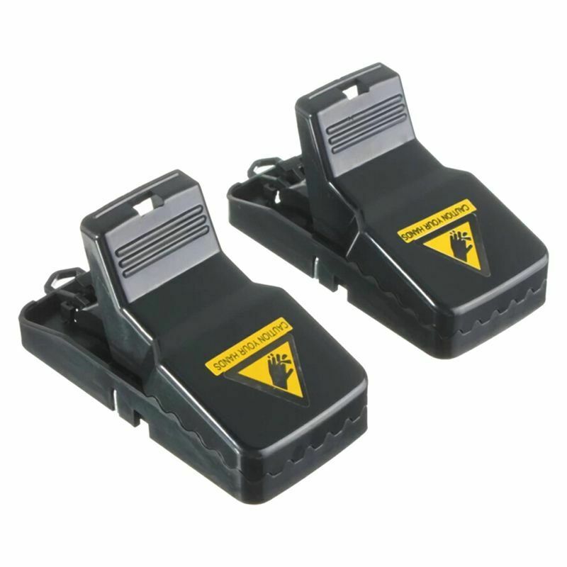 2x Mouse Trap Mouse Finger Live Trap Rat trap Black