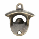 Retro Bronze Metal Wall Mounted Wine Beer Bottle Cap Bar Opener Kitchen Tool