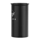 Alloy 31.6mm Seatpost to 27.2mm Bicycle Seat Tube Sleeve Adapter-60mm Black