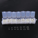3000x Metal Open Jump Rings Single Loops Jewlery Making Pendants Repair