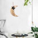 1set Eid Mubarak Happy Ramadan Moon Shaped Home Decoration Best For Muslims V7L8