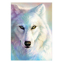 White Wolf King 5D Diamond Painting Embroidery DIY Cross Stitch Home Decor