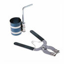 1 Set Piston Ring Compressor Installer Ratchet Plier Remover Expander Engin