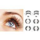 1Set Magnetic False Eyelashes Waterproof Smudge Proof Handmade Easy To Wear K3P7