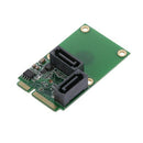 2X(Mini Pci-E To Sata3 Expansion Card Sata3.0 Card Mini Pcie Hard Disk Adap