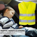 2pcs Pupil Safety Warning Vest Kids Reflective Jacket Fluorescent Waistcoat A