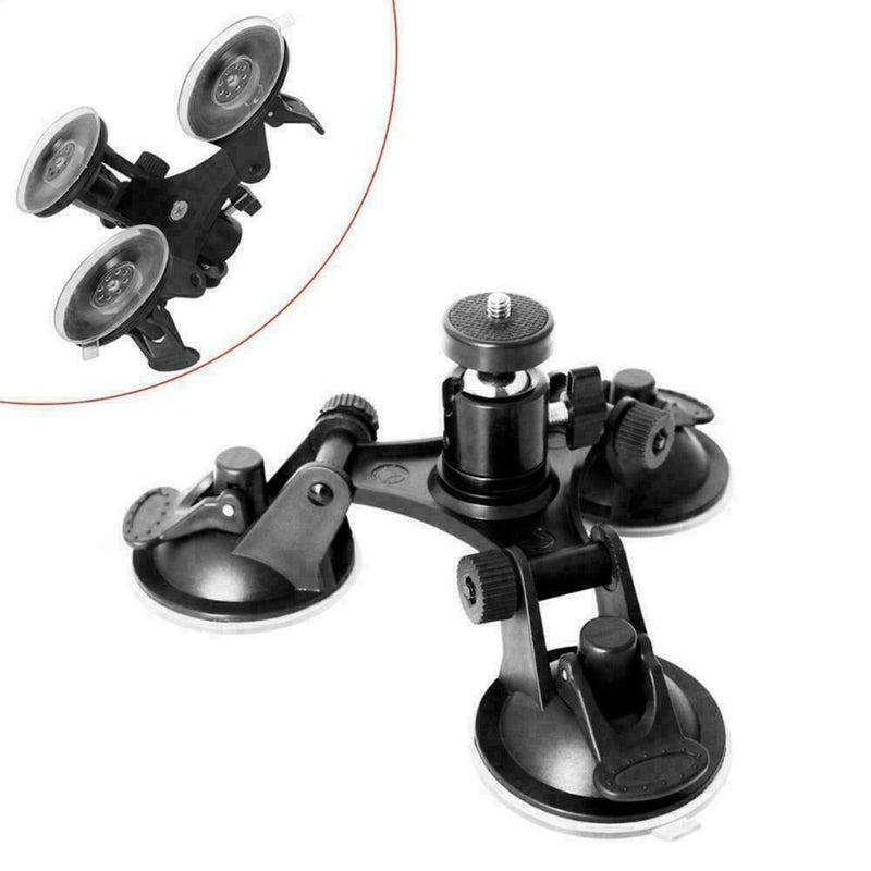 Three Leg Suction Cup Stabilization Bracket Action 360 Hold Camera X3T3 Bra G6X6