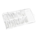 100Pcs Coffin Nails Clear Nail Tips Full Cover Artificial Nails with Clear Nail