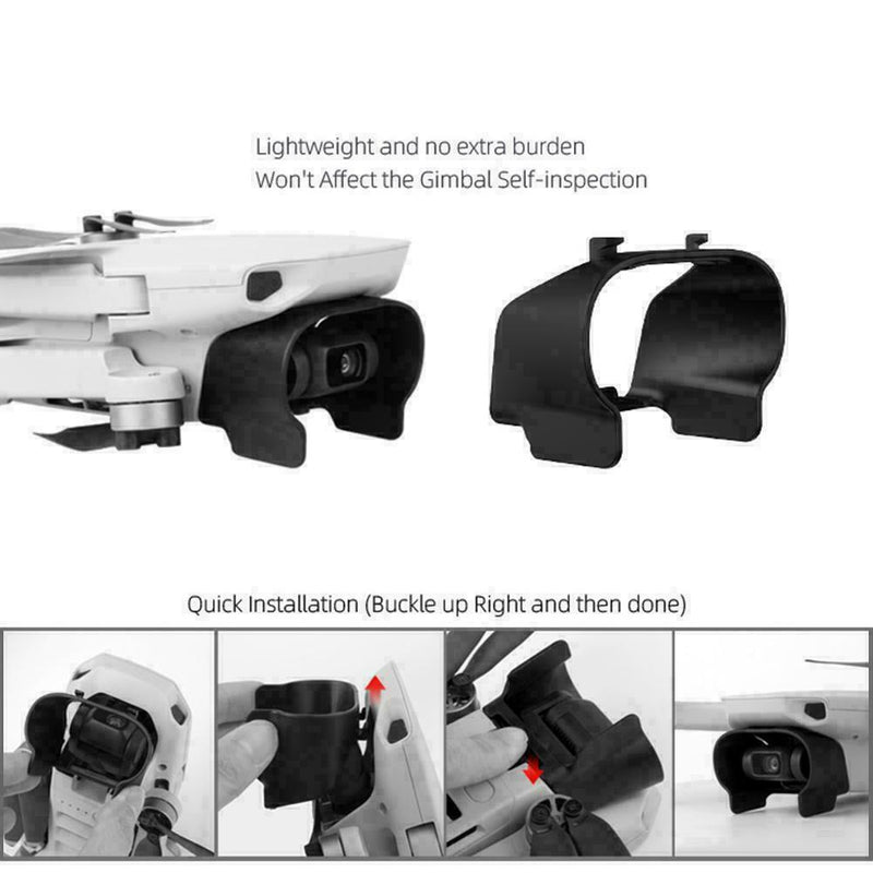 Anti-glare Lens Hood Protective Cover For DJI Mavic Accessories Mini Favor E8F2
