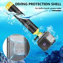 For GoPro Hero 8 Diving Waterproof Housing Shell PC Hard Protective Cage Case