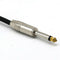 8" 1/4" Audio Jack Male to Dual 6.5mm Mono Female Audio Y Splitter Audio Cable