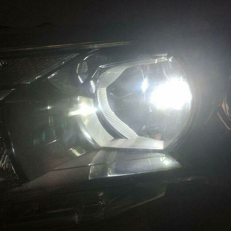 2Pcs 9005 9006 LED Hi-Low Beam Headlight 100W 19000LM Fog Lights 6000K Whit@