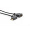 Right Angle HDMI Male D Mini To HDMI Female A Convertor Adapter Cable 1080P 1X