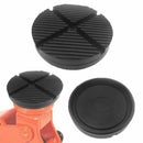 Car Cross Slotted Frame Rail Floor Jack Rubber Pad Adapter For Pinch Weld ryu