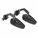 1 Pair Motorcycles Rear-view Mirror Steering Angle Mirror Universal Size 7/8 Kw