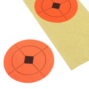 120pcs Florescent Orange Paper Target Stickers for Shooting Hunting Practice