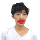 Novelty Big Mouth Funny April Fool's Day Thick Big Mouth Halloween Horror MaskRE