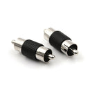 10PCS Straight AV RCA Male to Male Connectors Couplers Adapters FT