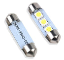 20x 36mm CANBUS C5W 6418 3 LED 5050 SMD Interior Dome Plate Light Lamp Bulb 12V