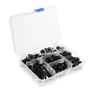 1Set Black M6 M5 Fairing Bolts Fastener Clip Screw Nut Kit for Motorcycles