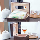 Retro Wooden Tissue Box Home Office Wooden Storage Decor Organizer Napkin C H3E5