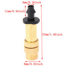 1/4" Copper Atomized Garden Watering Sprinkler Mist Irrigation Spray Nozz OZ