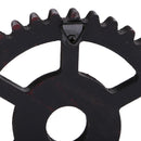12cm Rustic Industrial Wooden Wall Hanging Gear for Home Restaurant Decor
