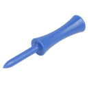 50Pcs/set Plastic Step Down Golf Tees Height Control Blue 2.68 inch JR