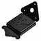 Black Zinc Alloy Tailpiece with Cover for Mandolin62 x42mm