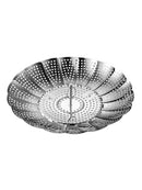 Stainless Steel Steamer Basket Folding Dish for Vegetable Fruits Newest Useful