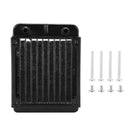 120mm 10 Tubes G1/4 Aluminum Computer Water Cooling Cooler Radiator He NIV