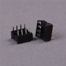 100PCS 8 Pin DIP Pitch Integrated Circuit IC Sockets Adaptor Solder Type Hot â„–[